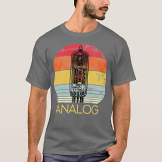 Vacuum Tube Retro Analog Audio Valve Amp Hi Fi or T Shirt