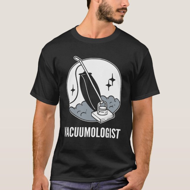 Vacuumolog Custodian T Shirt (Framsida)