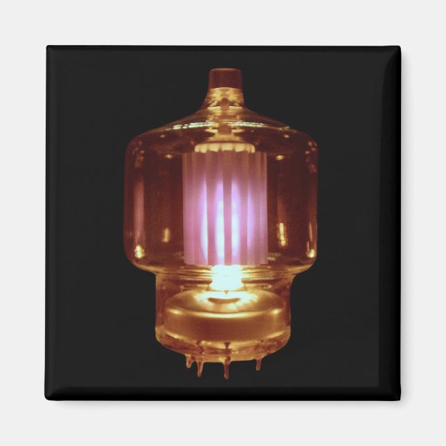 Vacuumrör för övergående transmitter magnet (Framsidan)