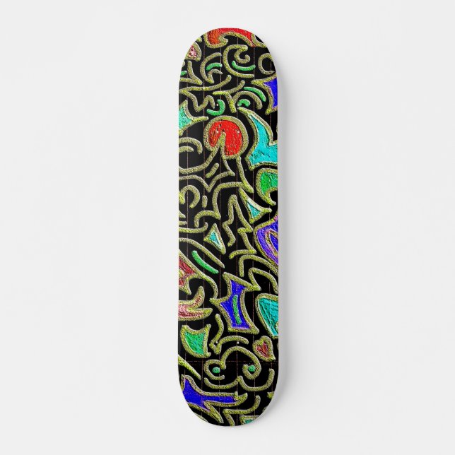 Vad 1 skateboard bräda 20,5 cm (Framsida)