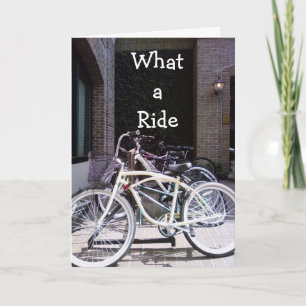 "VAD A RIDE-GRATTISAR" KORT