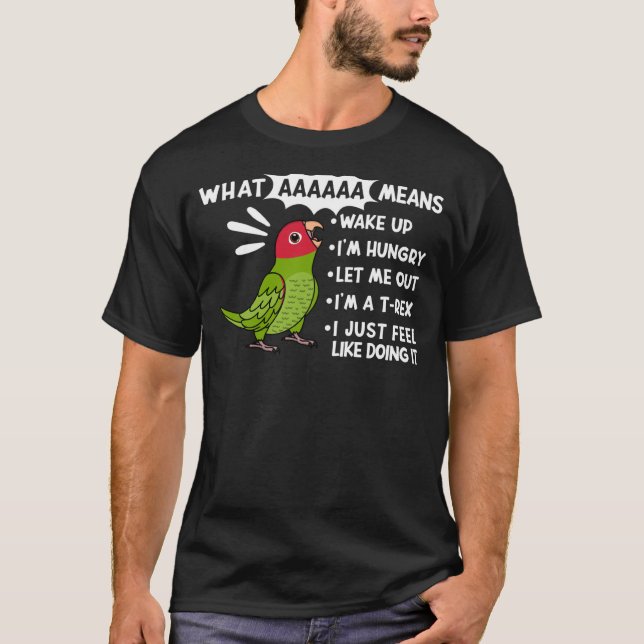 Vad AAAAA-Elaken i Screaming Cherry gick under Con T Shirt (Framsida)