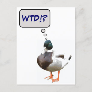 Vad Anka WTD-vykortet är? Vykort