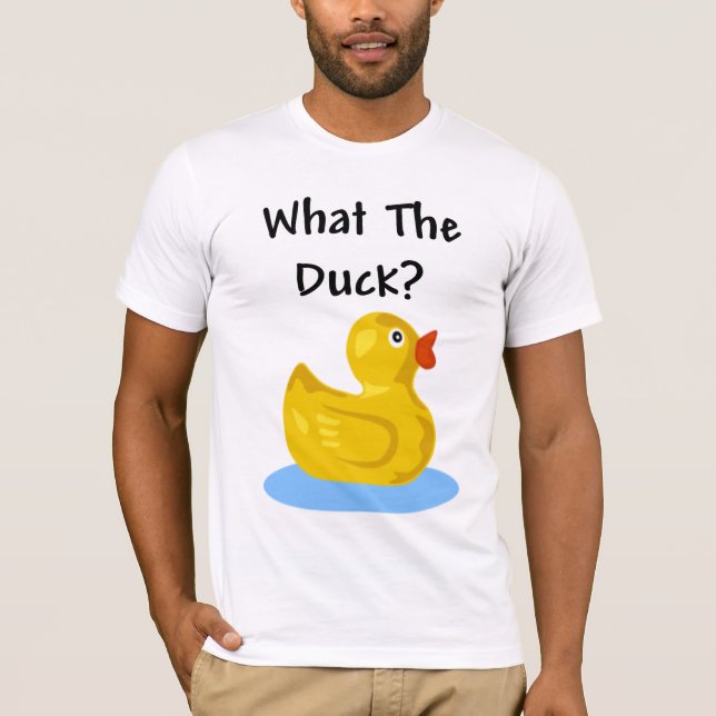 Vad ankan? t-shirt (Framsida)