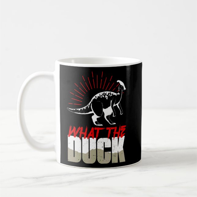 Vad är Anka Parasaurolophus? Kaffemugg (Vänster)