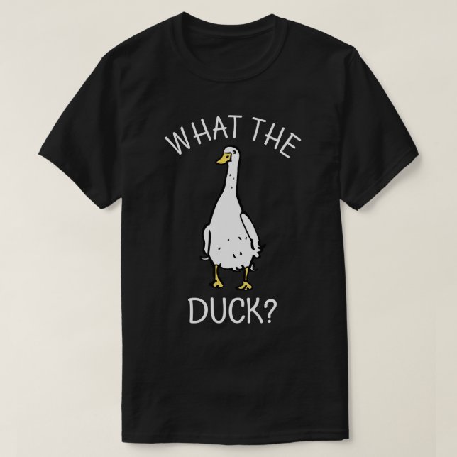 Vad är Anka? T Shirt (Design framsida)