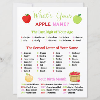 Vad är Apple Namn-spelet?