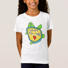 "Vad är brådska?" Sköldpadda T Shirt