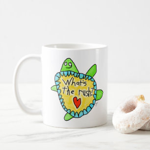 "Vad är brådskan" Kaffemugg