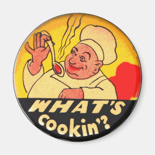 Vad är Cookin'? Magnet
