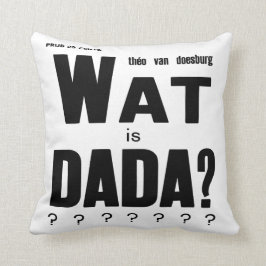 "VAD ÄR DADA" AV THEO van DOESBURG: ART COVER Kudde