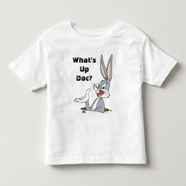 VAD ÄR DET, DOC?™ BUGS BUNNY™ Kaninhål T-shirt (Framsida)