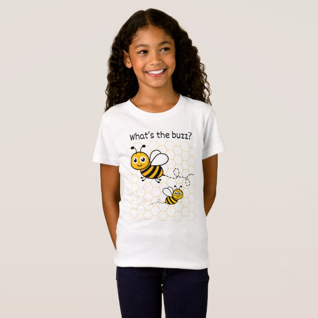 Vad är det för buzz? t shirt (Hel framsida)