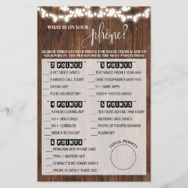 Vad är det för din Mobila Westerna Möhippa spel? Flygblad