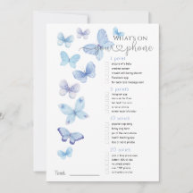 Vad är det för ditt Mobila Blue Butterflies-spel?