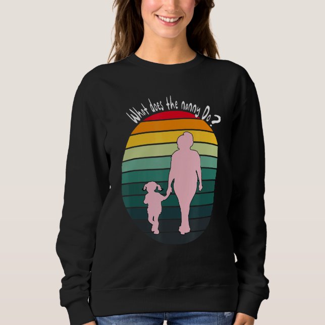 Vad är det för dos Nanny Do Perfekt Quote? T Shirt (Framsida)