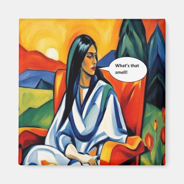 Vad är det för lukt magnet (Framsidan)