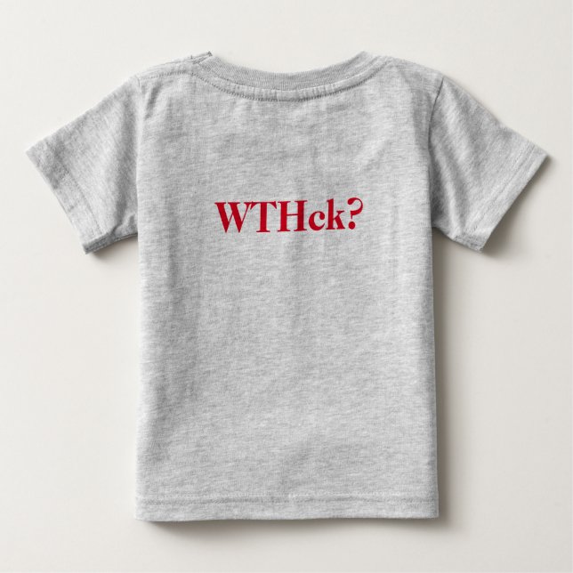 Vad är det för roligt? Barnens Tee - vad fan? (Baksida)