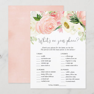 Vad är det för  rosa i ditt mobila möhippa? inbjudningar