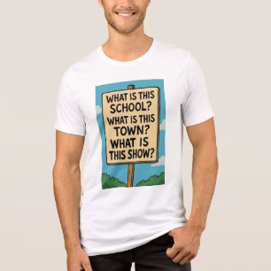 Vad är det här för program?! t shirt