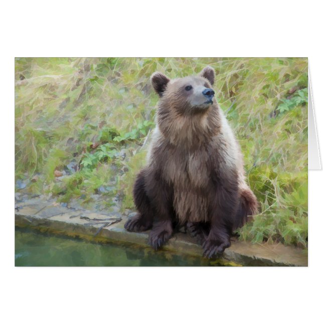 "Vad är det här Owling Sak i alla fall?" Hälsningskort (Framsidan Horizontal)