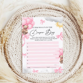 Vad är det i dagstidningen Baby Shower-spelet?