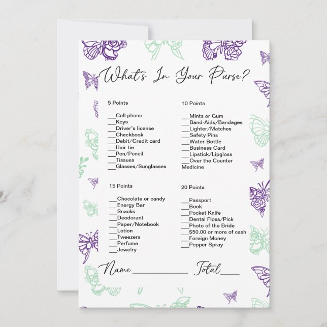 Vad är det i din Möhippa? Inbjudningar (Framsida)