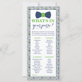 Vad är det i din plånbok? Baby Shower Game, Little