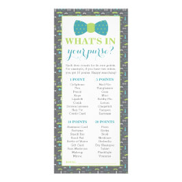 Vad är det i din plånbok? Baby Shower-spel, 25-pac Reklamkort