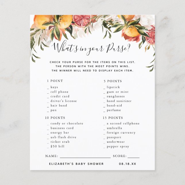 Vad är det i din plånbok? | Barnstödsspel (Framsida)