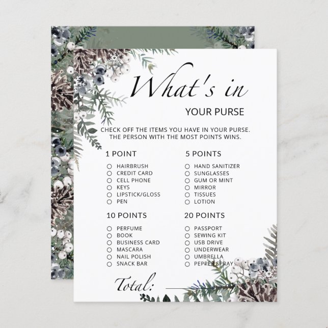 Vad är det i ditt handsköljningsspel? (Fram/baksida)