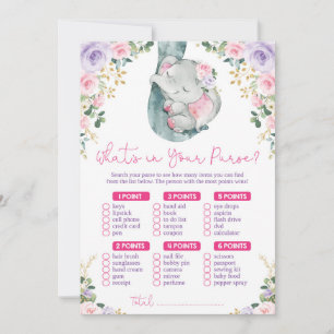 Vad är det i ditt näsa, elefant babykläder? inbjudningar