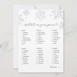 Vad är det i ditt spel i Purse Shower? Inbjudningar