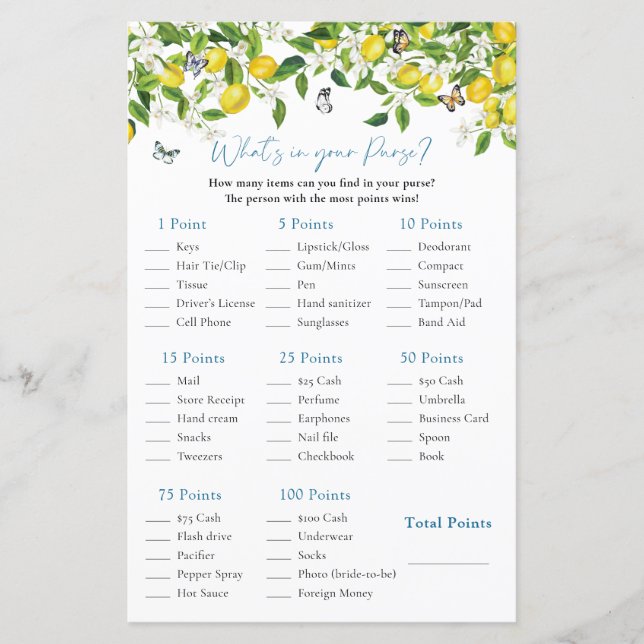 Vad är det i ditt syfte? | Lemon Möhippa Game (Framsida)