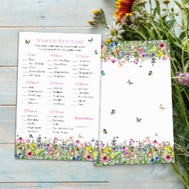 Vad är det i ditt syfte? | Moderna Wildblommor