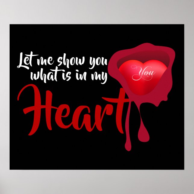 Vad är det i mitt hjärta? poster (Framsidan)