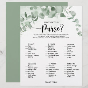 Vad är det i Möhippan för Purse Eucalyptus?