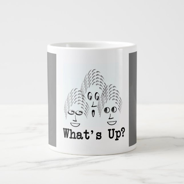 Vad är det? jumbo mugg (Framsidan)