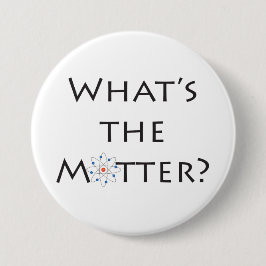 Vad är det? Med Atom Particle-joke-knapp Knapp