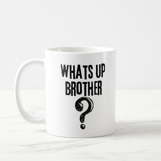 Vad är det med Brother? Kaffemugg (Vänster)