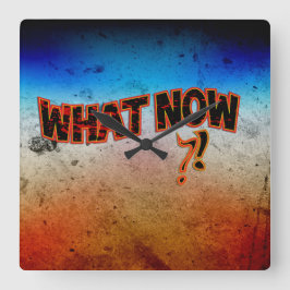 Vad är det nu? fyrkantig klocka