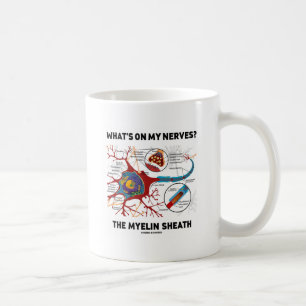 Vad är det på mina nerver? Myelin Sheath Kaffemugg