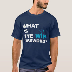 Vad är det roliga WIFI-lösenordet T Shirt