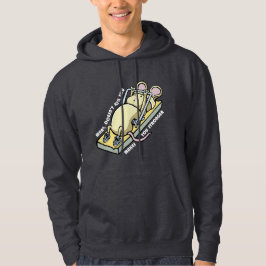 Vad är det som inte dödor dig att bli starkare? hoodie