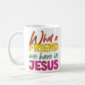 VAD ÄR DET VI HAR I JESUS? KAFFEMUGG