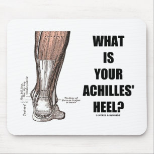 Vad är din akilleshäl? (Heel Anatomy) Musmatta