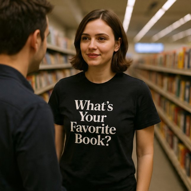 Vad är din favoritbok? Läsning T Shirt (Skapare uppladdad)