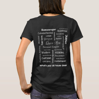 Vad är din gamla husdröm? (Mörk) T Shirt
