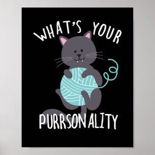 Vad är din purrsonality Kitten Purring? Poster