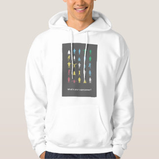 Vad är din superkraft? Funktionshinder månaden Hoodie